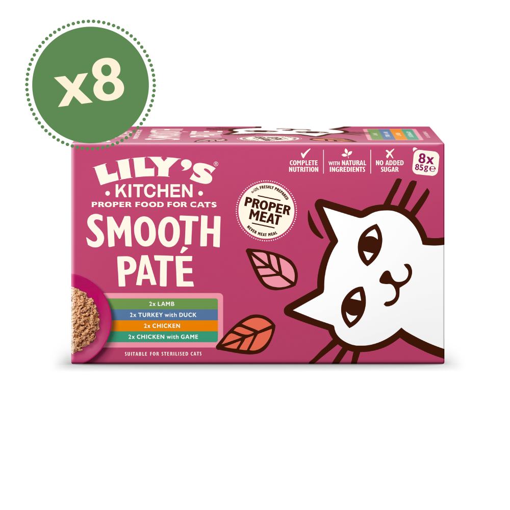 Paté Selection Multipack for Cats (8 x 85g)