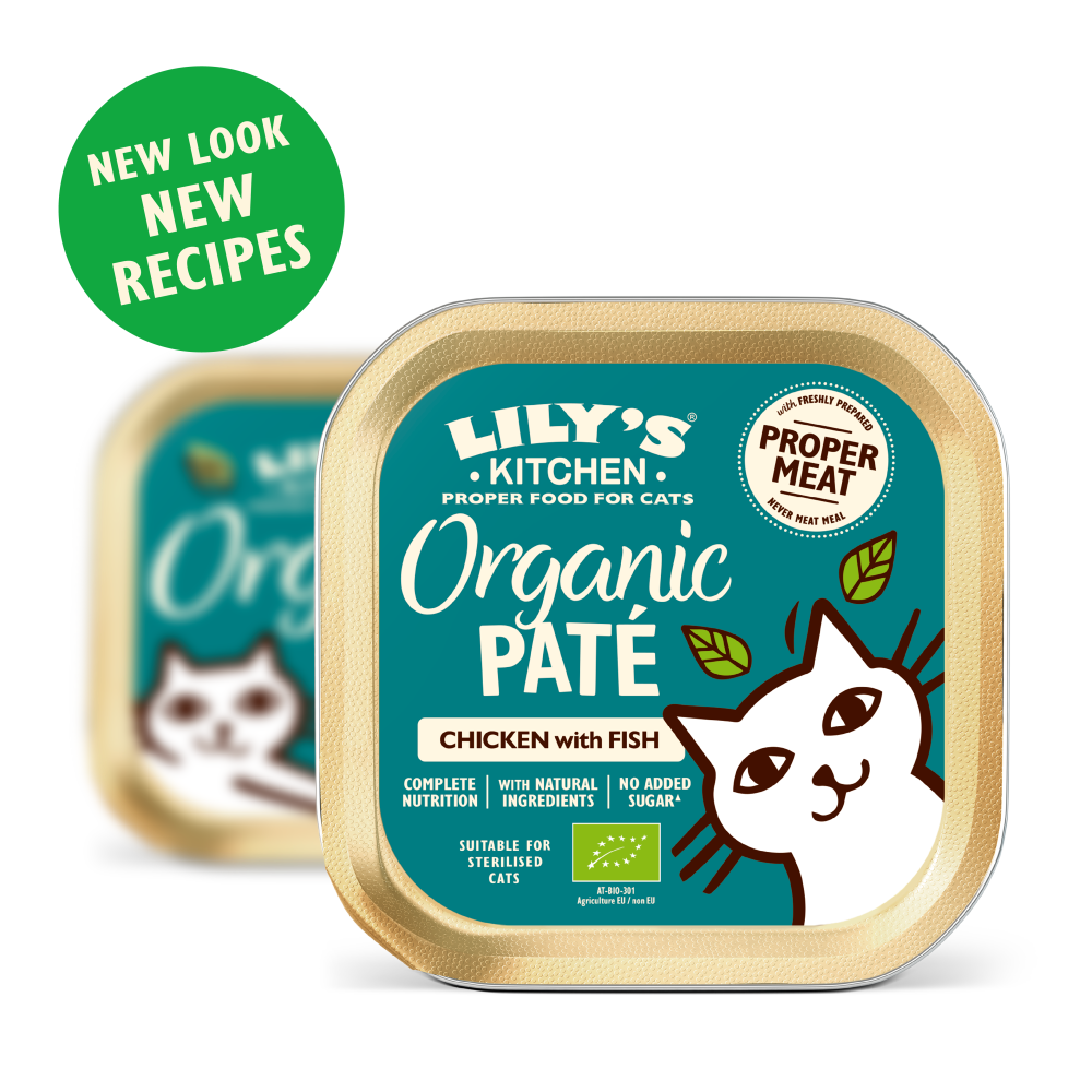 Organic Chicken with Fish Paté (85g)