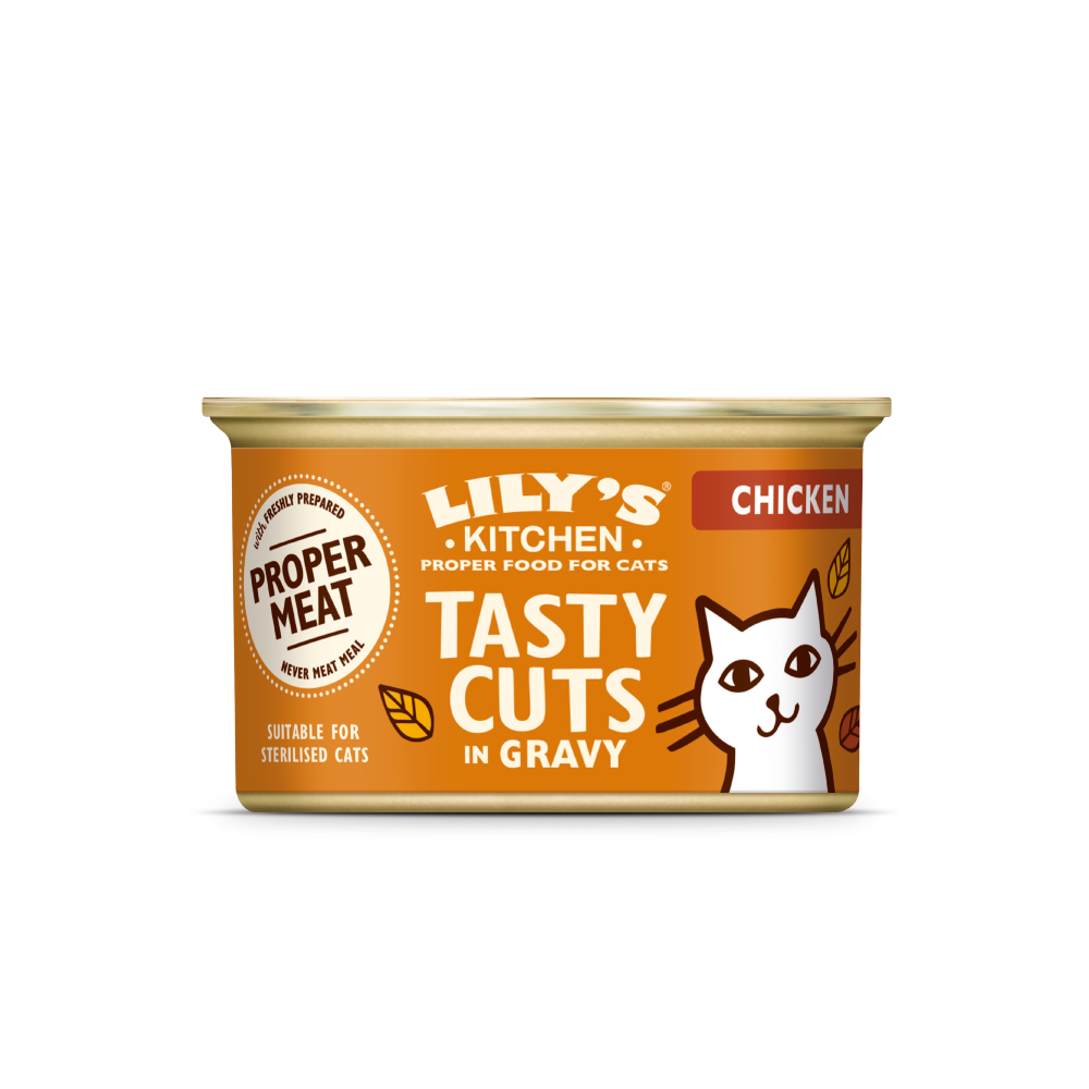 Chicken Tasty Cuts in Gravy (85g)