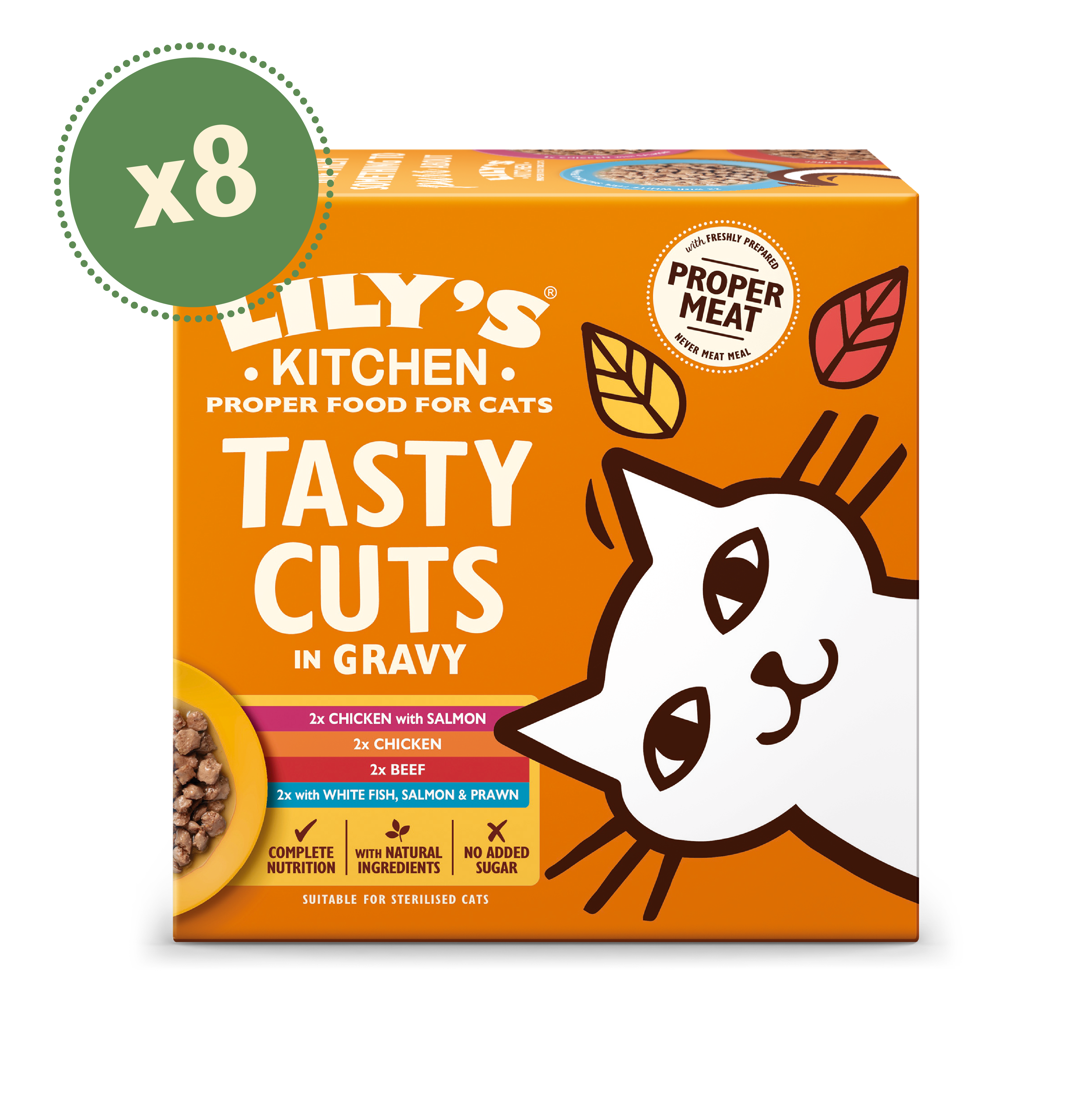 Tasty Cuts Multipack x8