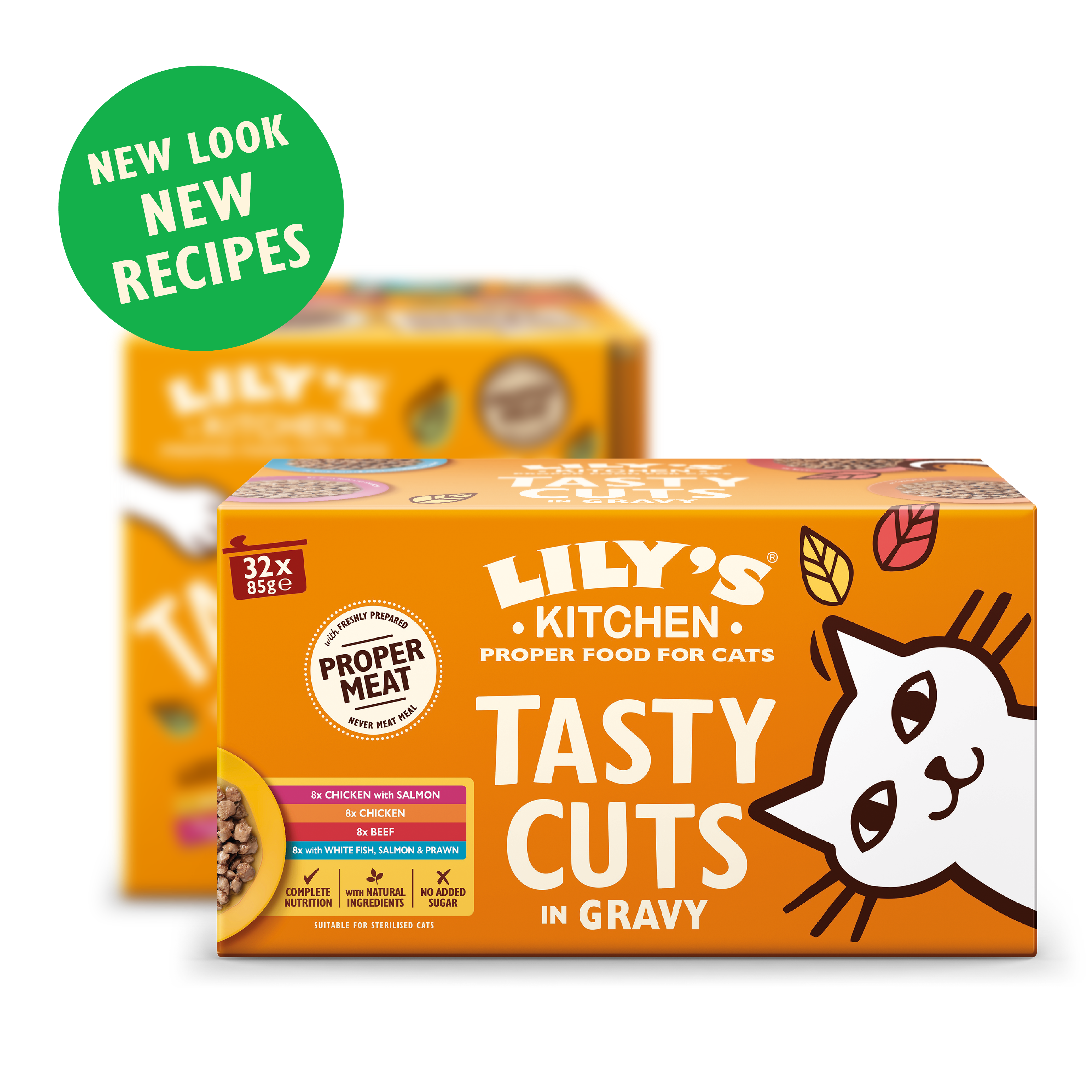 Tasty Cuts in Gravy Multipack (32 x 85g)