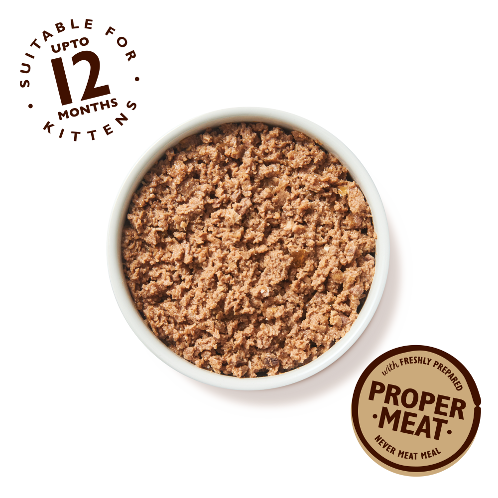 Paté with Chicken, Cod & Salmon for Kittens (85g)