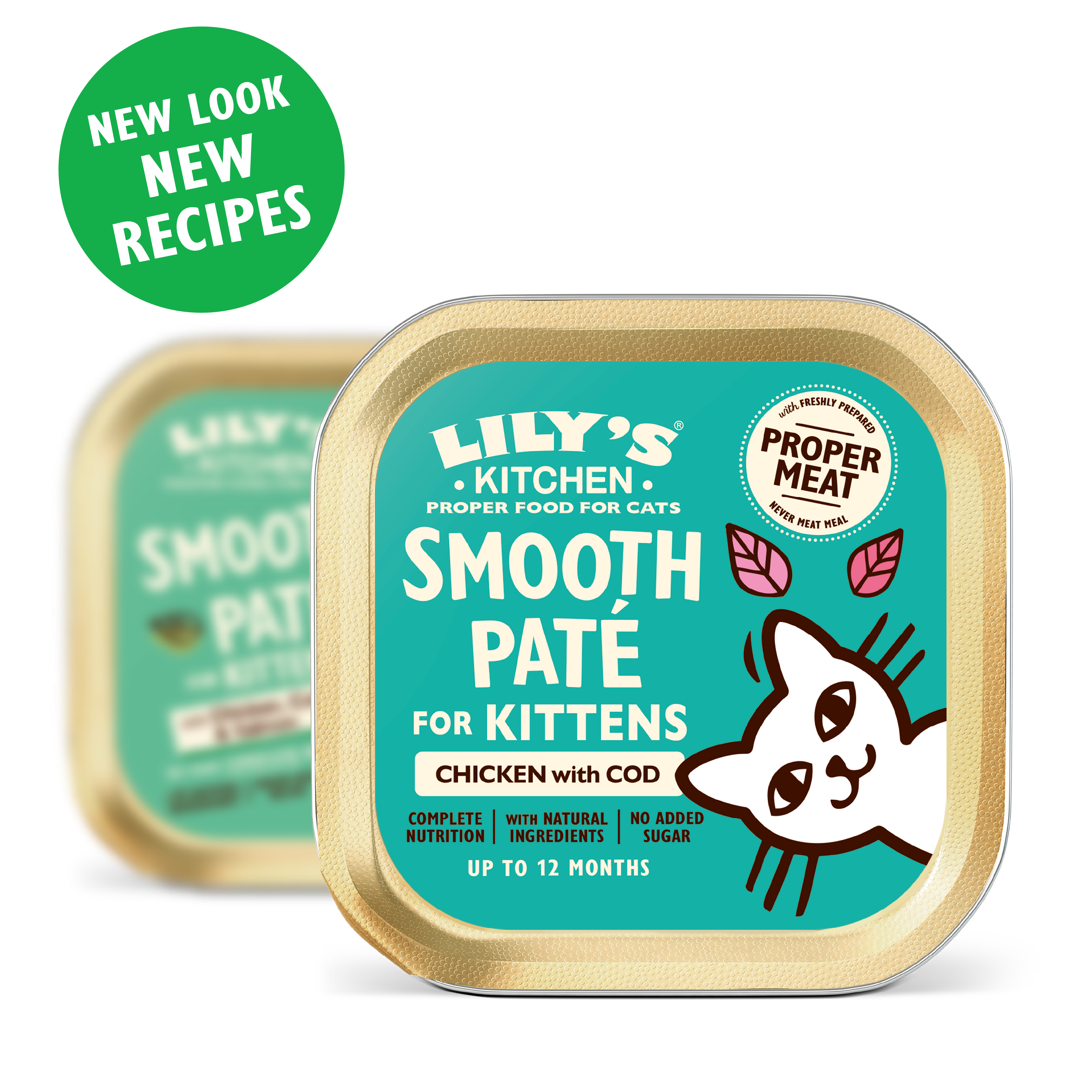 Chicken with Cod Paté for Kittens (85g)