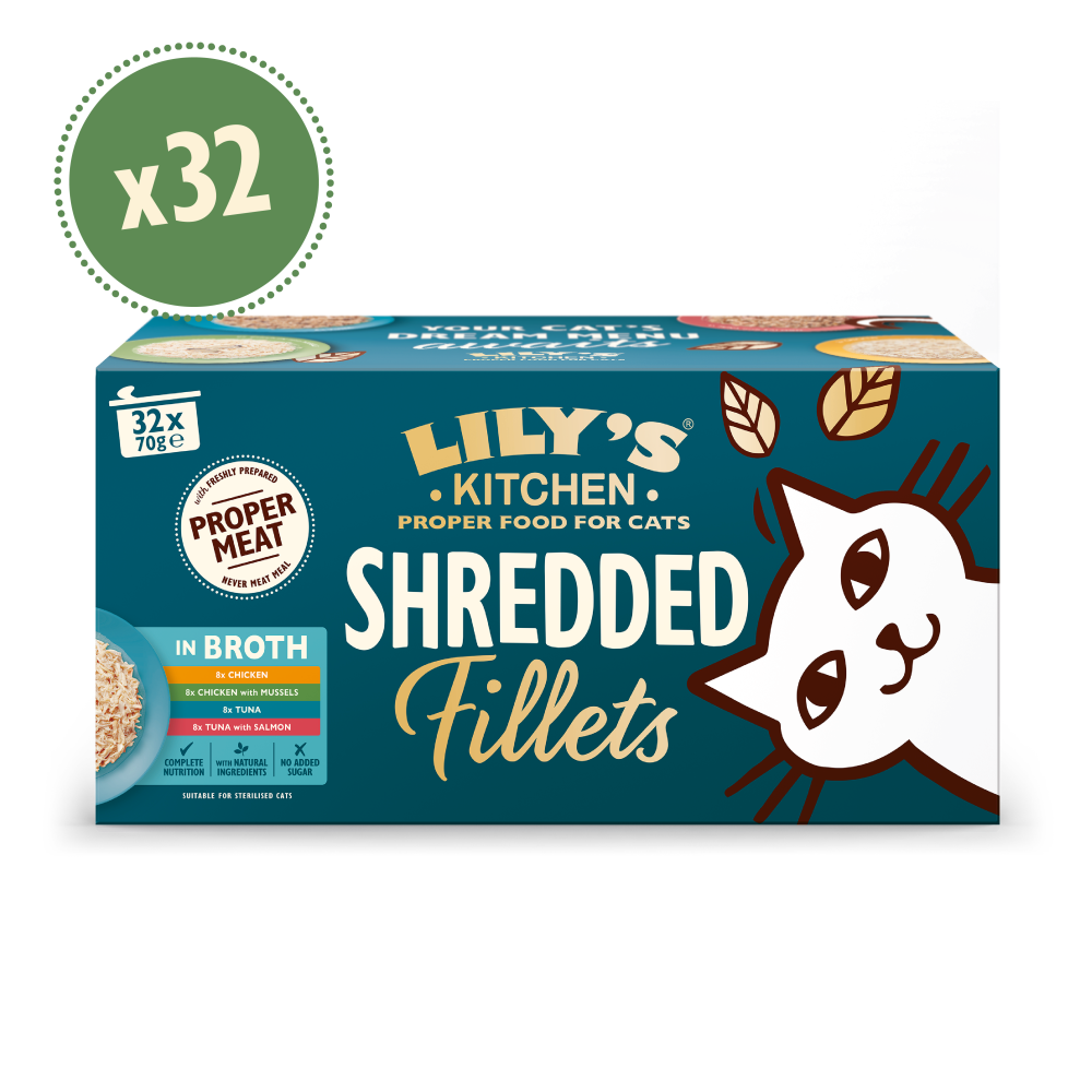 Shredded Fillets in Broth Multipack (32 x 70g)