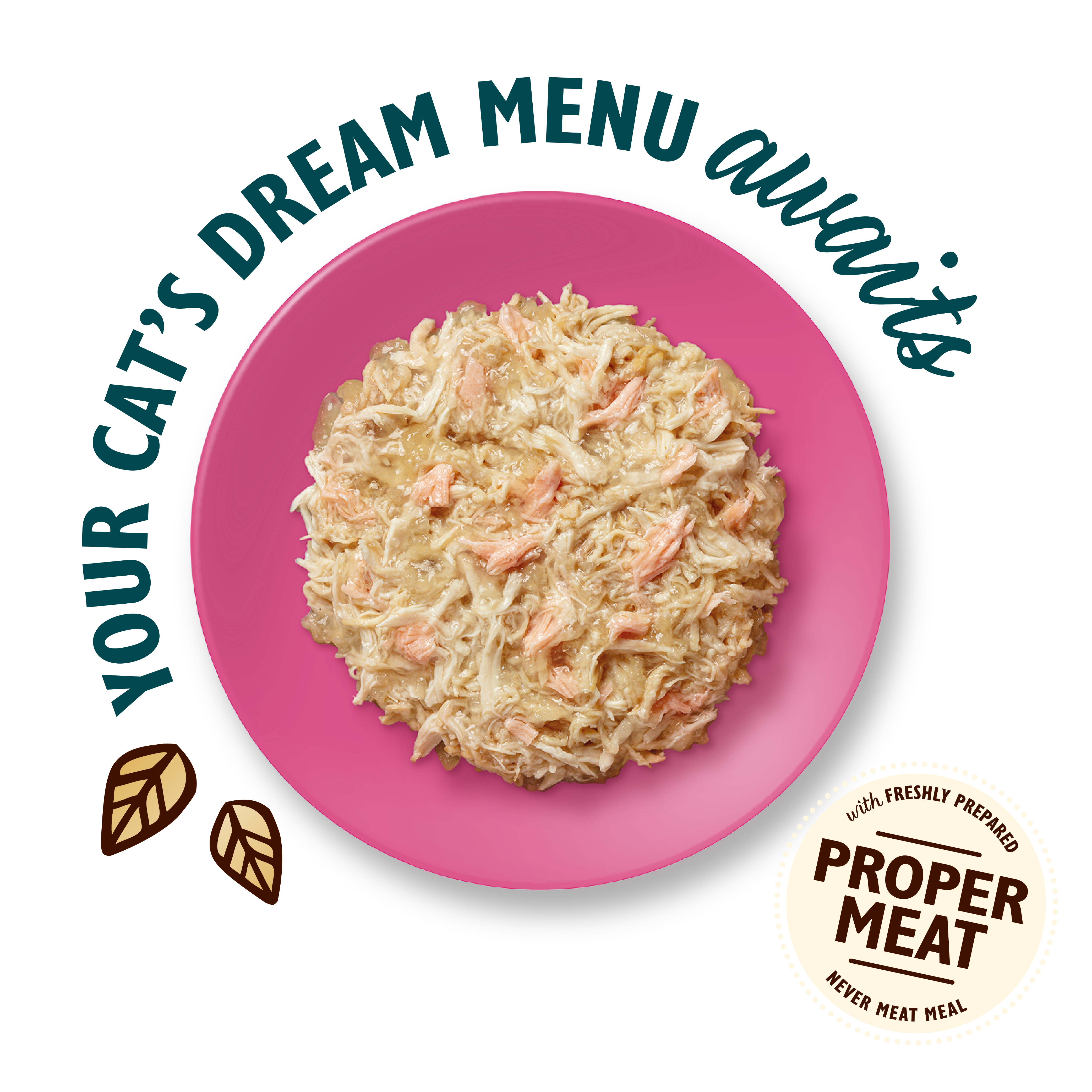 Chicken with Salmon Shredded Fillets in Jelly (70g)