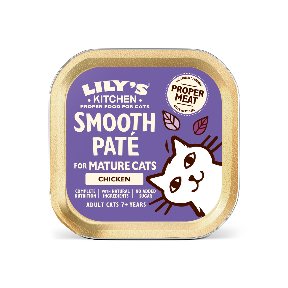 Chicken Paté for Mature Cats (85g) Lily's Kitchen - Main Image
