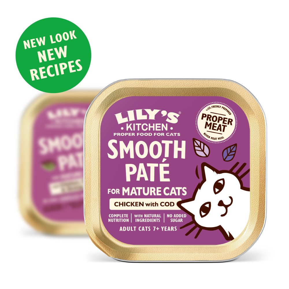 Chicken with Cod Paté for Mature Cats (19 x 85g)