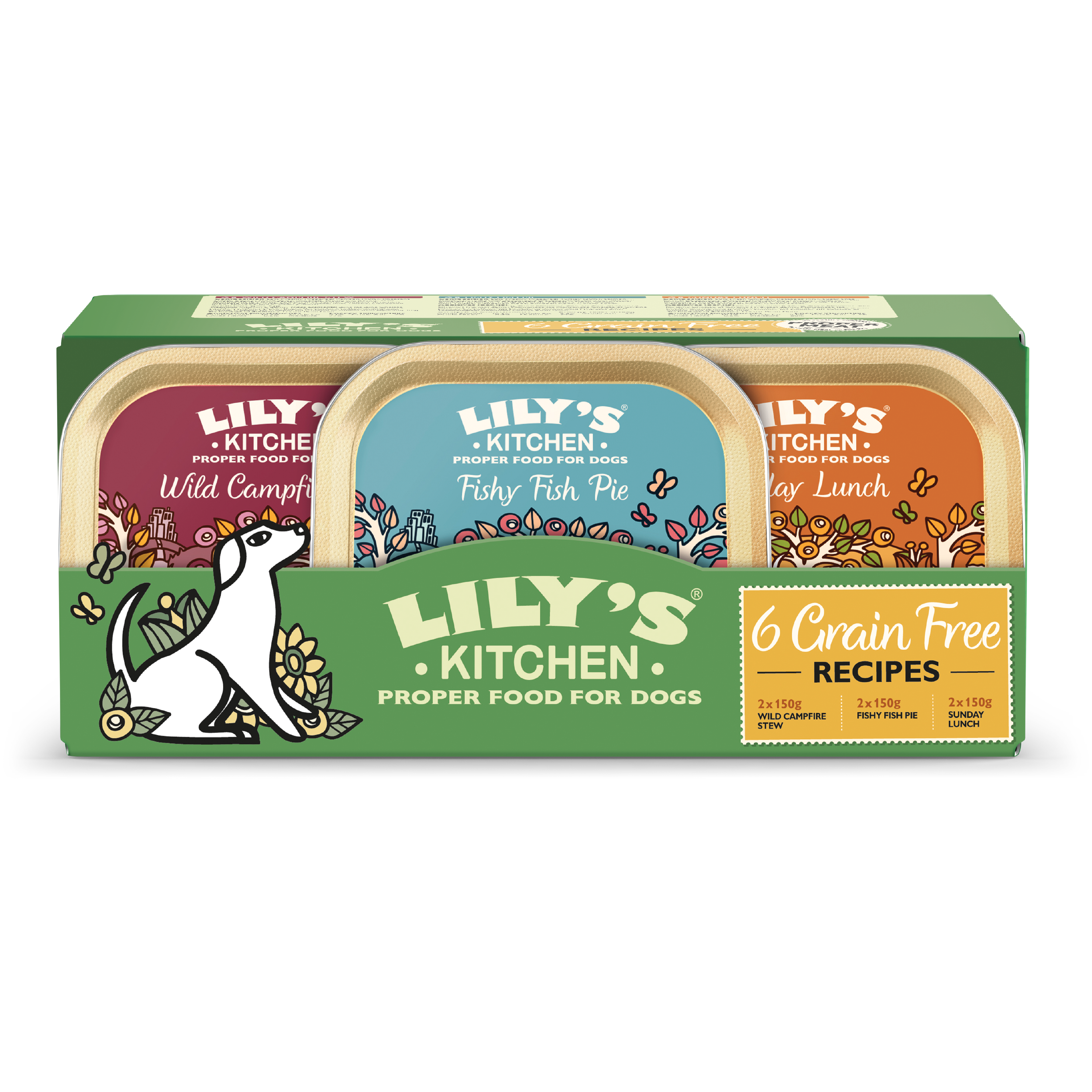 Grain Free Recipes Multipack (6 x 150g)
