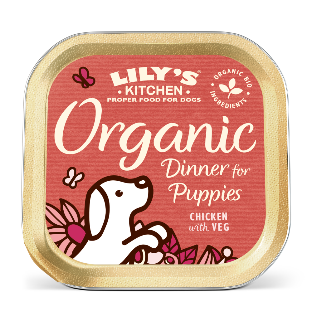Organic Dinner for Puppies (150g) Lily's Kitchen