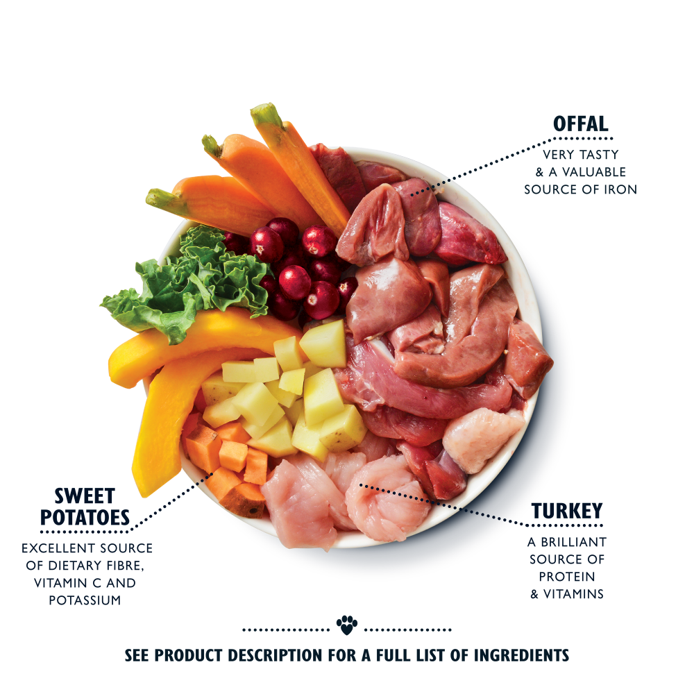 Turkey & Duck Puppy Recipe (400g)
