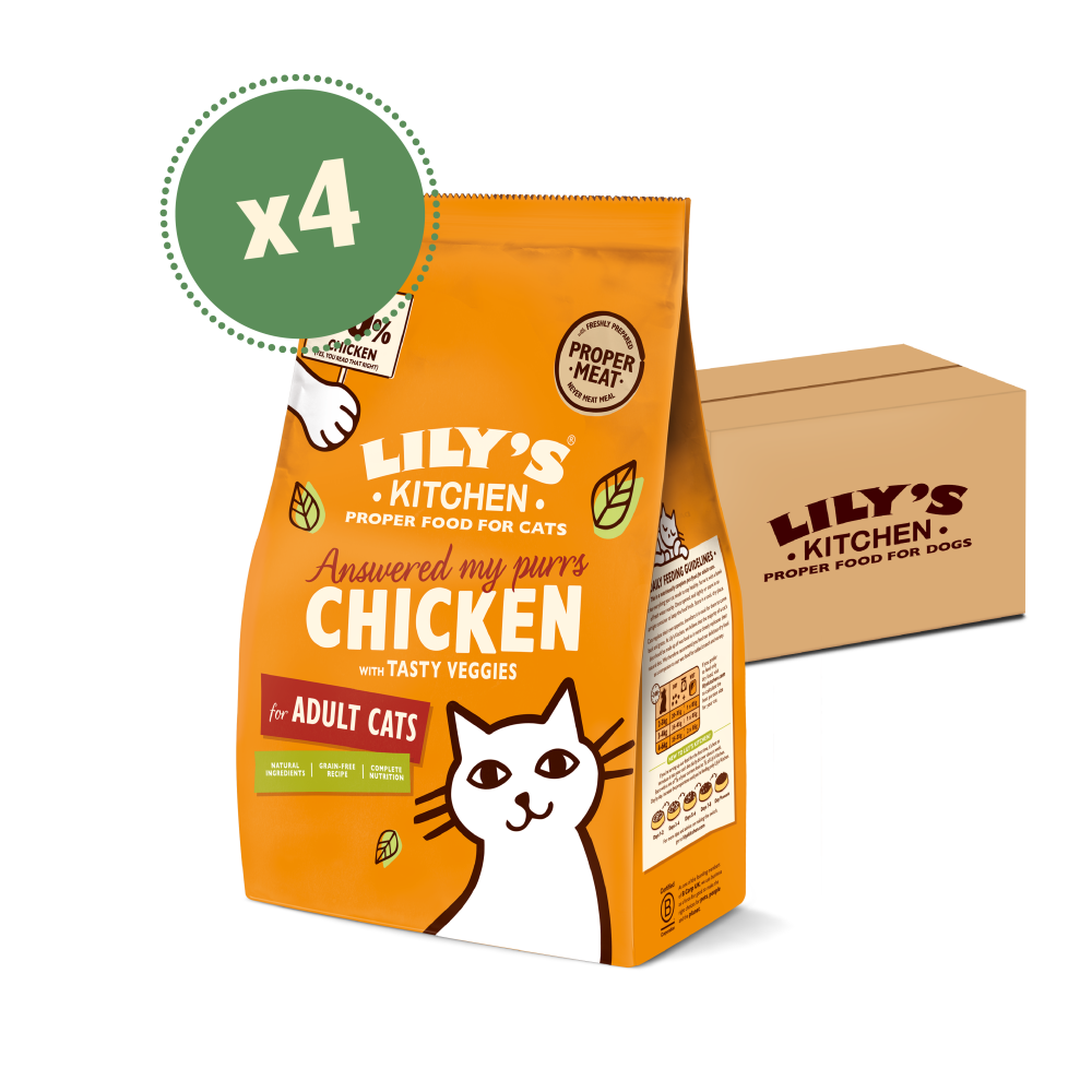 Chicken with Veggies Dry Food (4 x 800g)