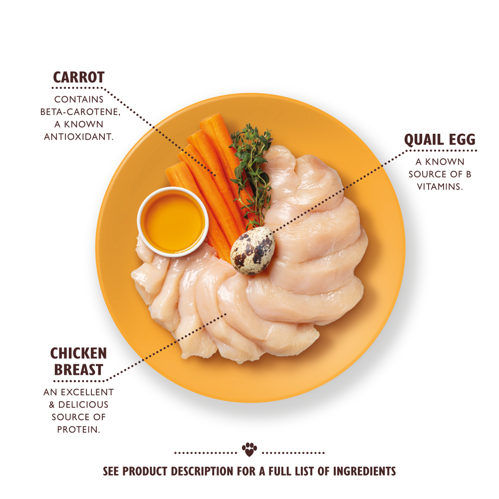 Ultimate Chicken Stew with Quail Egg & Carrot (85g)