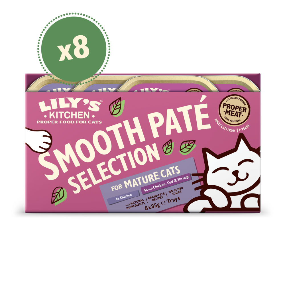 Paté Selection for Mature Cats Multipack (8 x 85g)