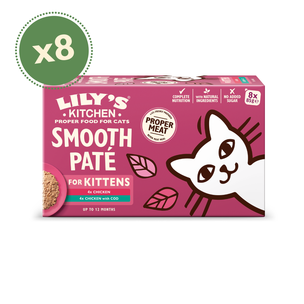 Paté Selection Multipack for Kittens (8 x 85g)