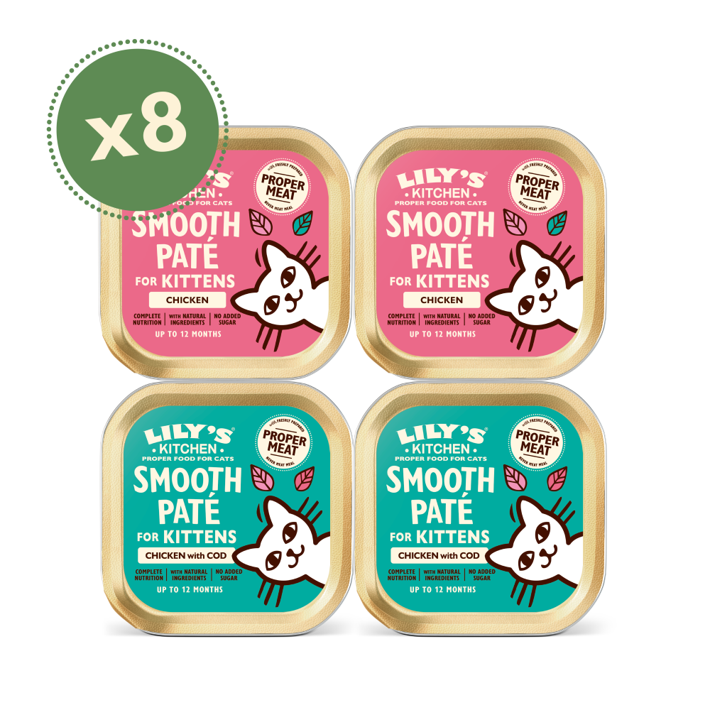 Paté Selection Multipack for Kittens (8 x 85g)