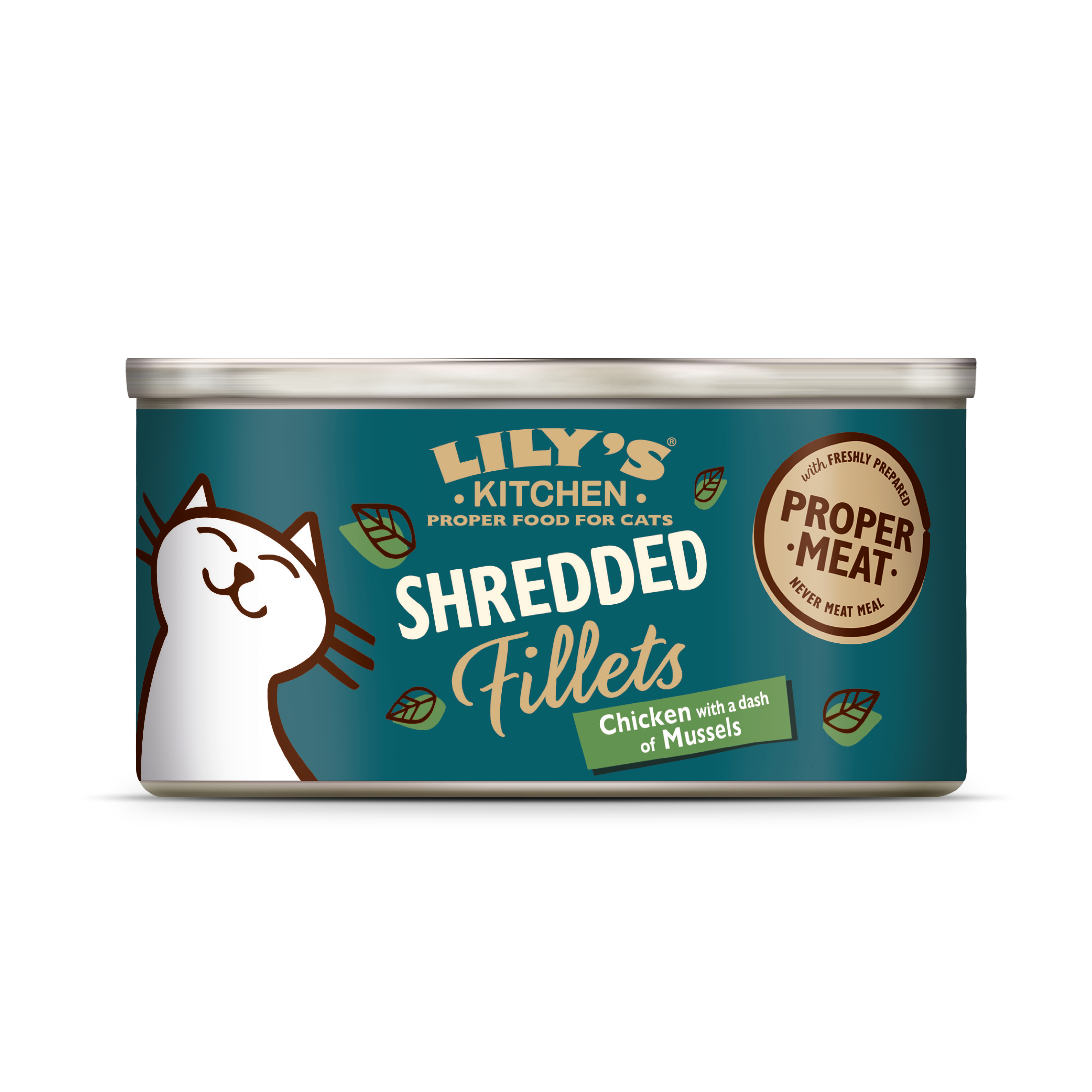 Chicken with a dash of Mussels Shredded Fillets (70g)
