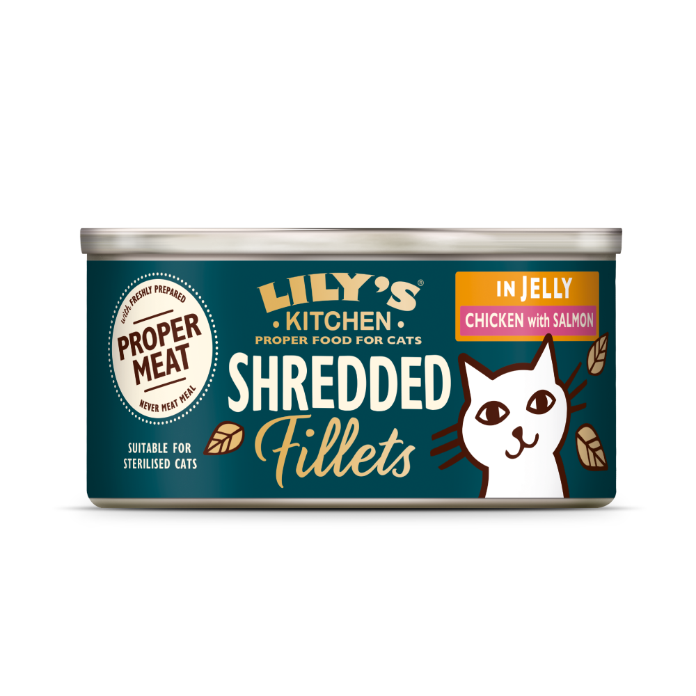 Chicken with Salmon Shredded Fillets in Jelly (70g)