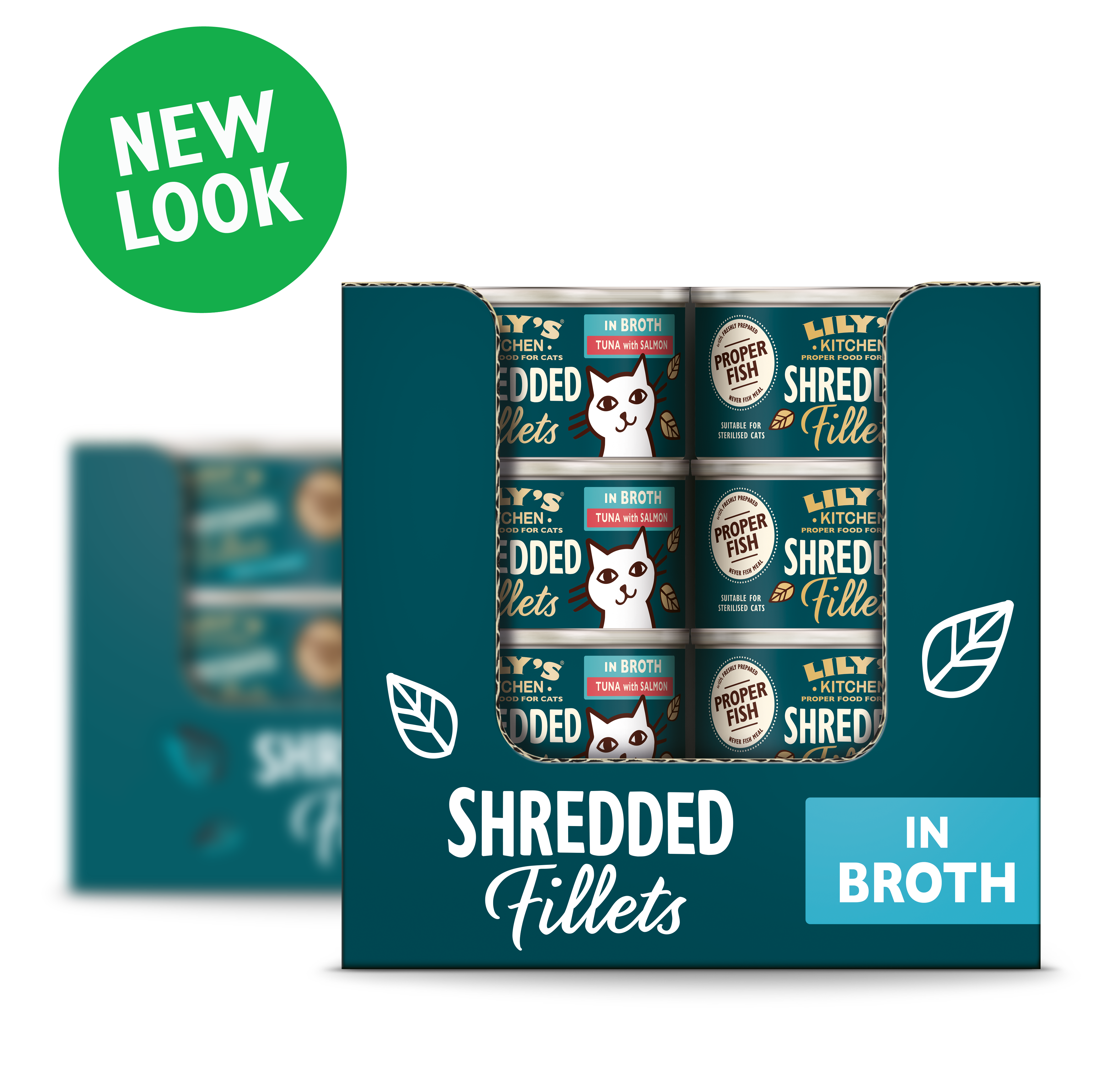 Tuna with Salmon Shredded Fillets in Broth (24 x 70g)