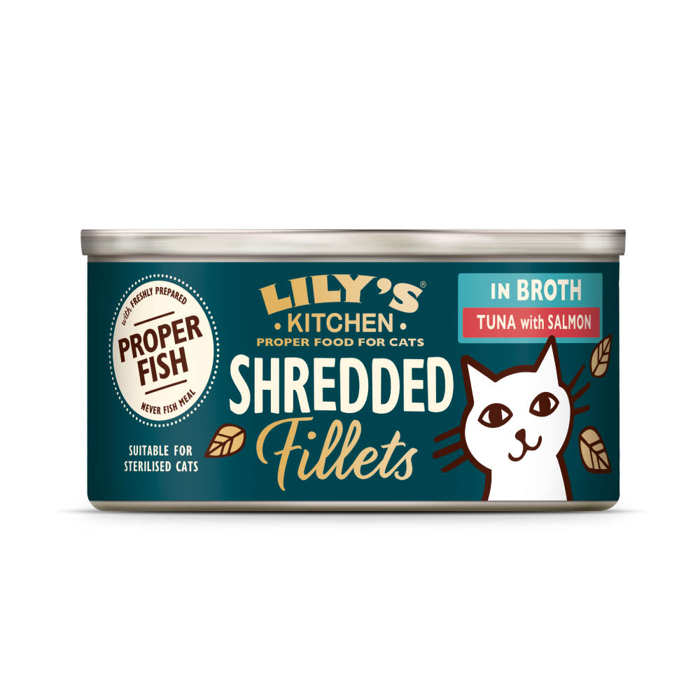 Tuna with Salmon Shredded Fillets in Broth (70g)