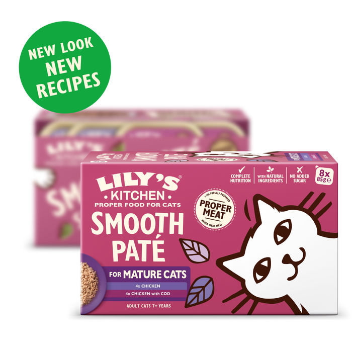 Paté Selection Multipack for Mature Cats (8 x 85g) | Lily's Kitchen
