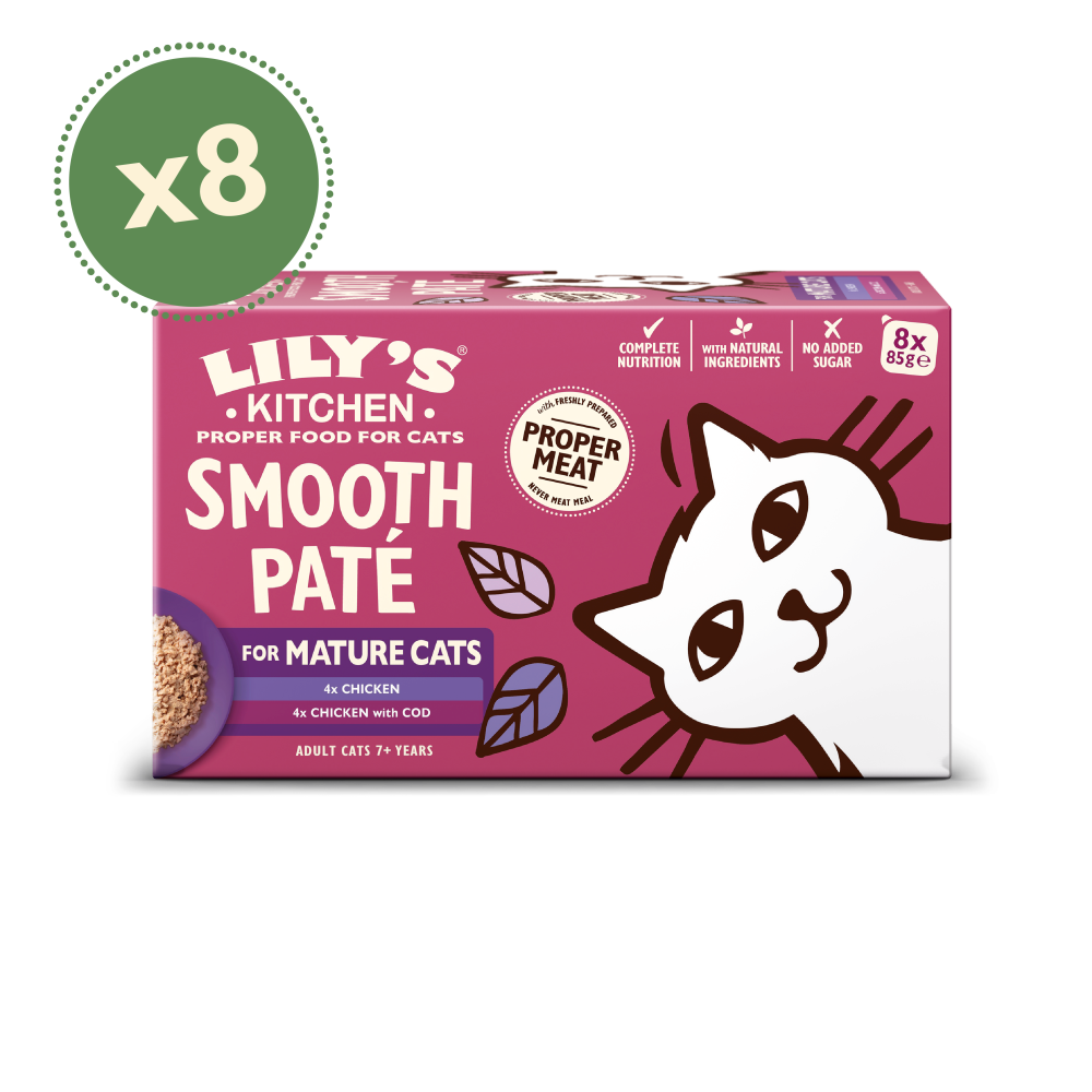 Paté Selection Multipack for Mature Cats (8 x 85g)