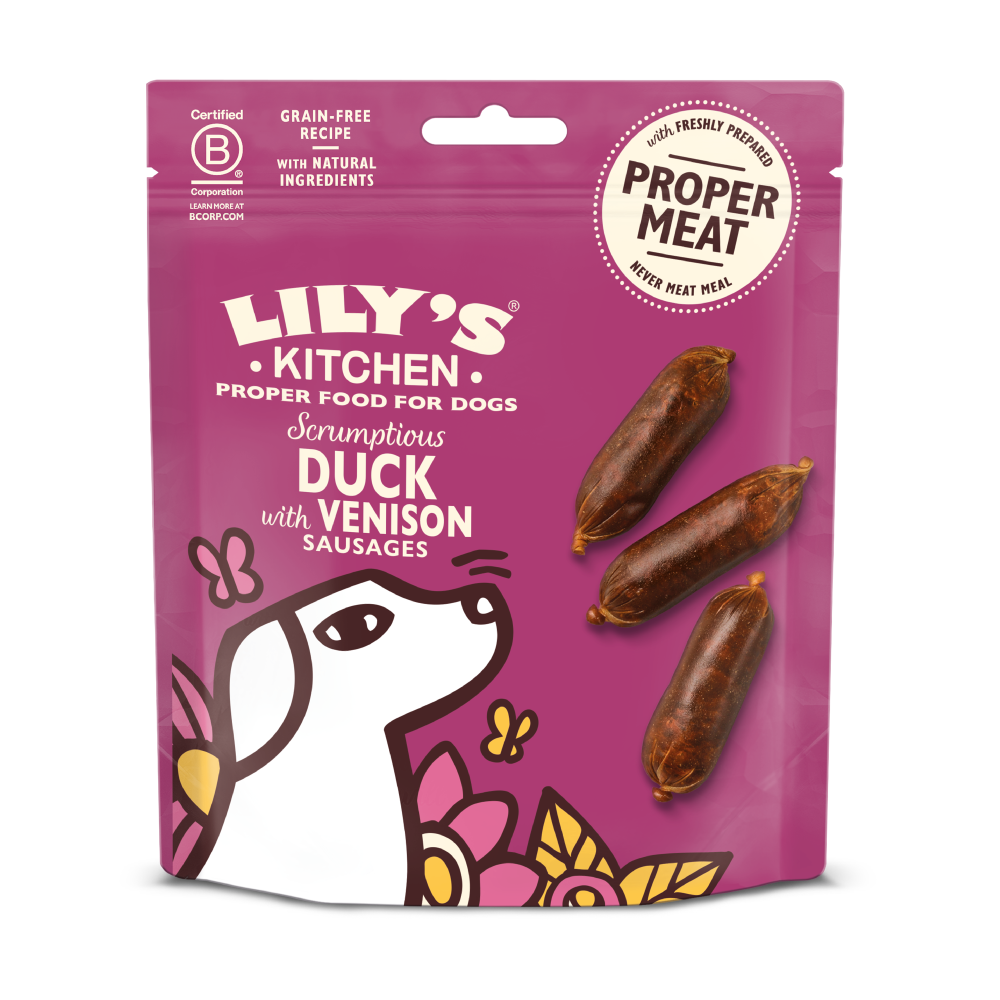 Scrumptious Duck with Venison Sausages (70g)