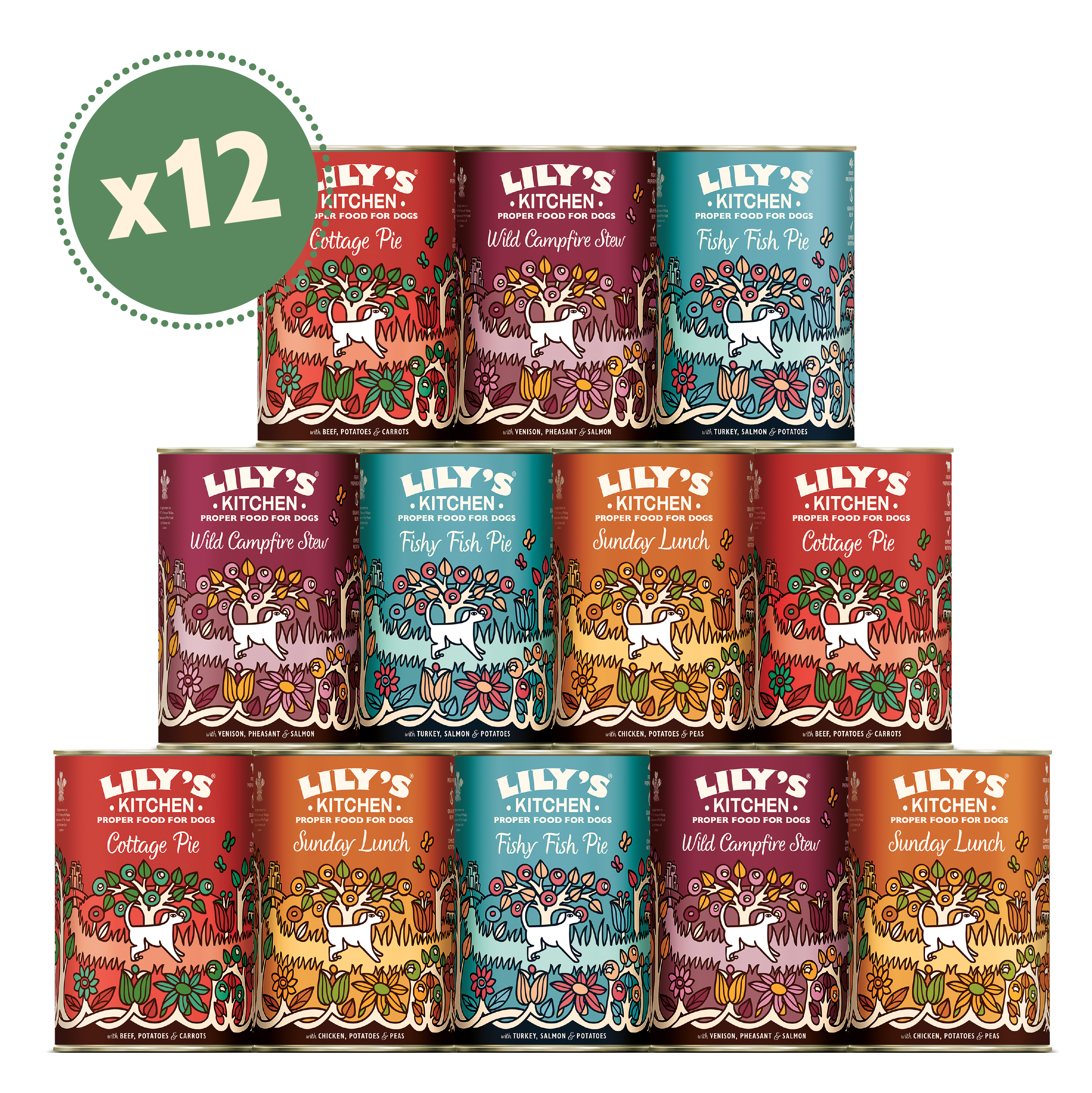 Grain Free Recipes Multipack (12 x 400g)