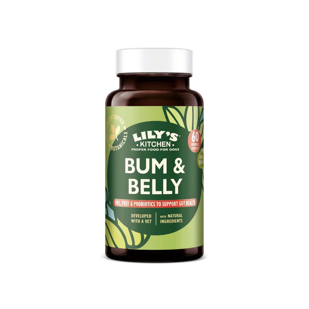Bum & Belly Supplements for Dogs (60 capsules)