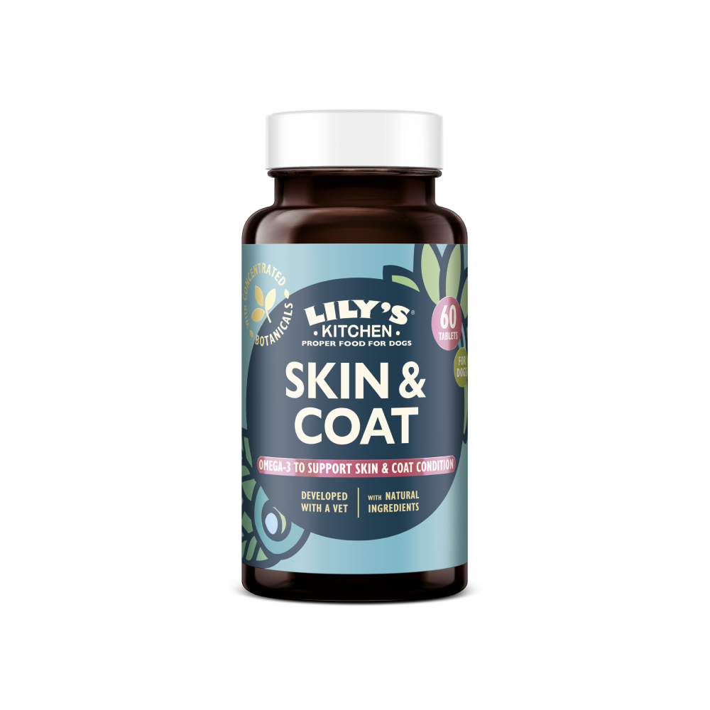 Skin & Coat Supplements for Dogs (60 tablets)