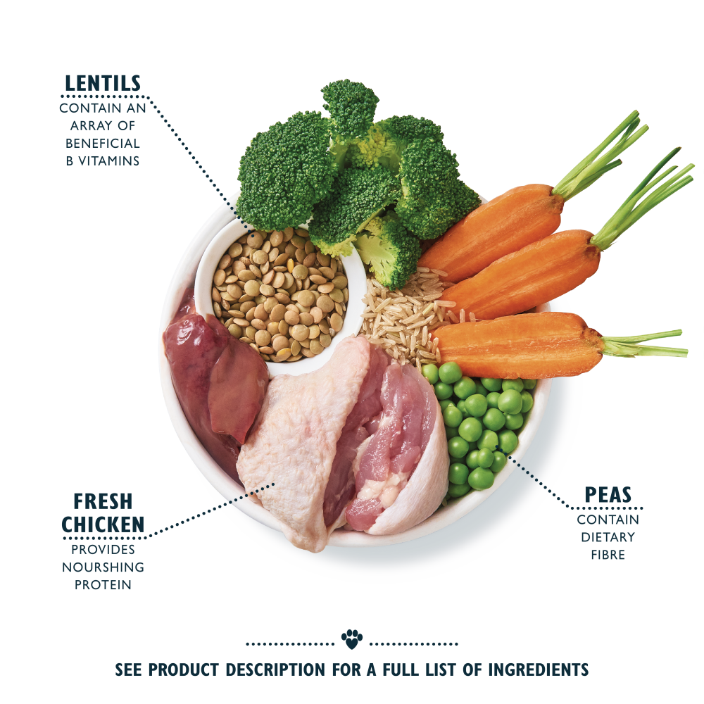 Organic Chicken & Vegetable Dry Food (2 x 7kg)