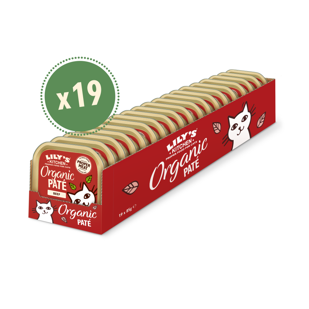 Organic Beef Paté (19 x 85g)