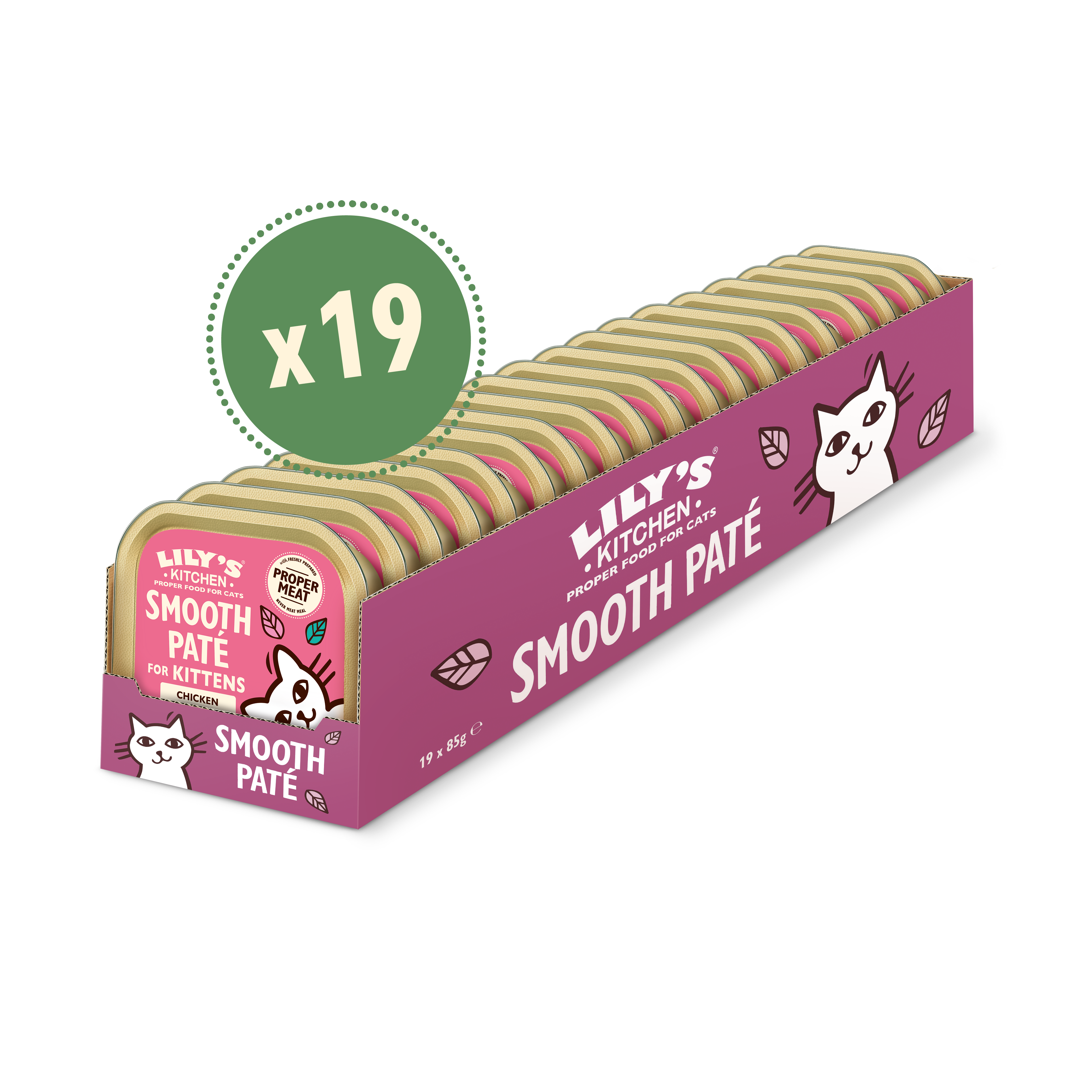 Chicken Paté for Kittens (19 x 85g)