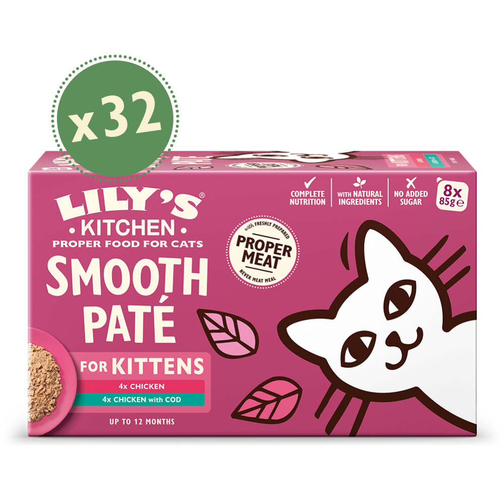 Paté Selection Multipack for Kittens (32 x 85g)