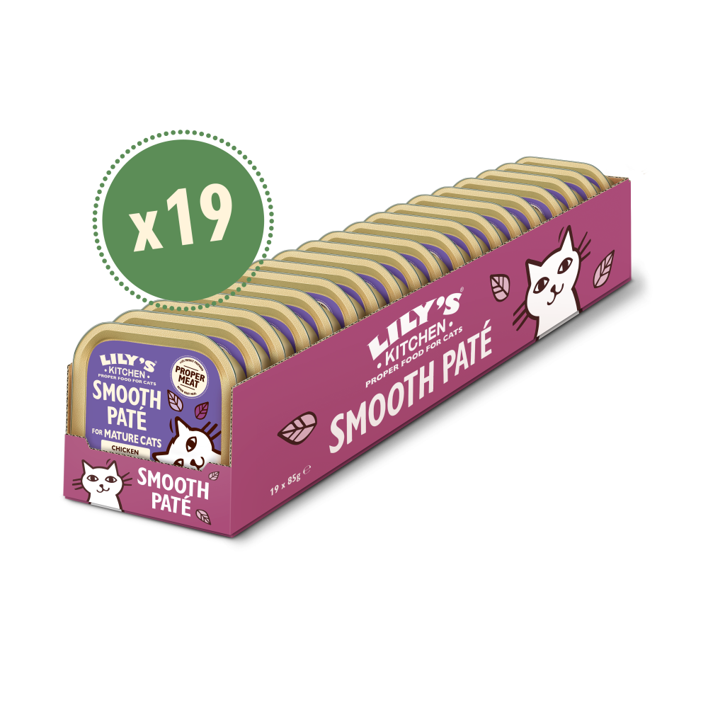 Chicken Paté for Mature Cats (19 x 85g)