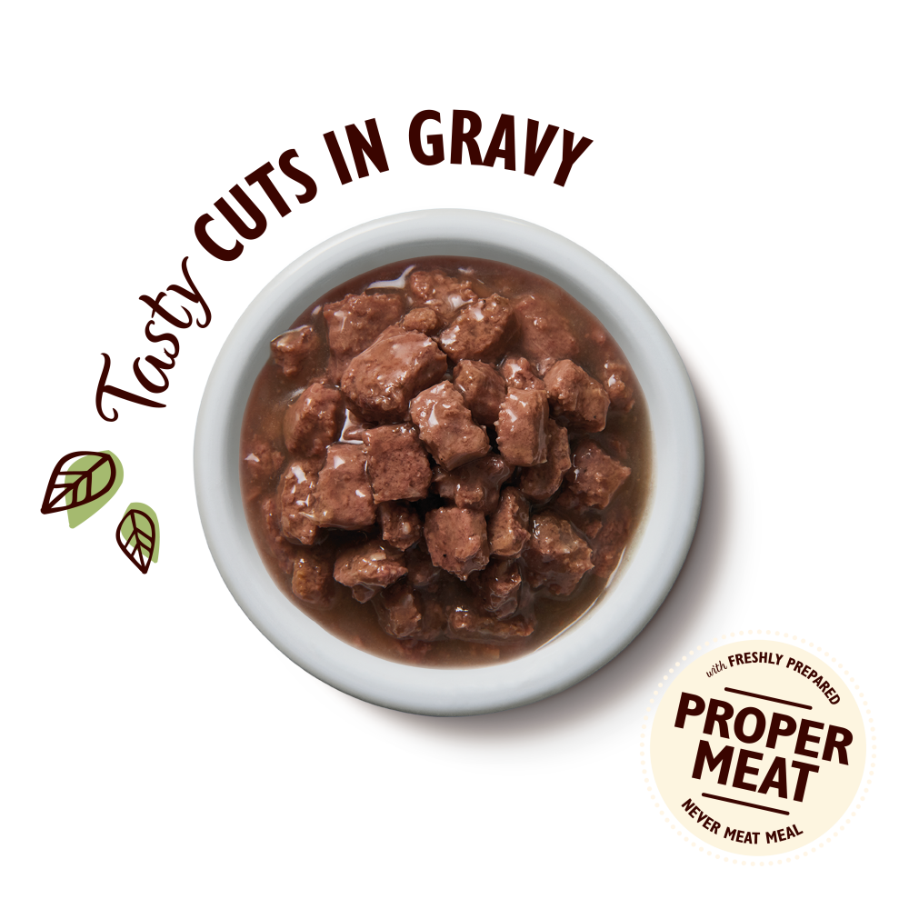 Chicken with Fish Tasty Cuts in Gravy for Kittens (24 x 85g)