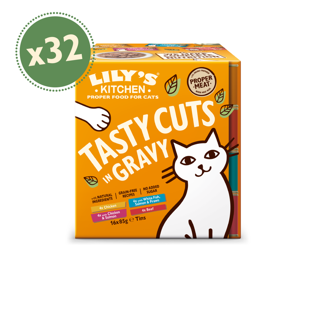 Tasty Cuts in Gravy Multipack (32 x 85g)