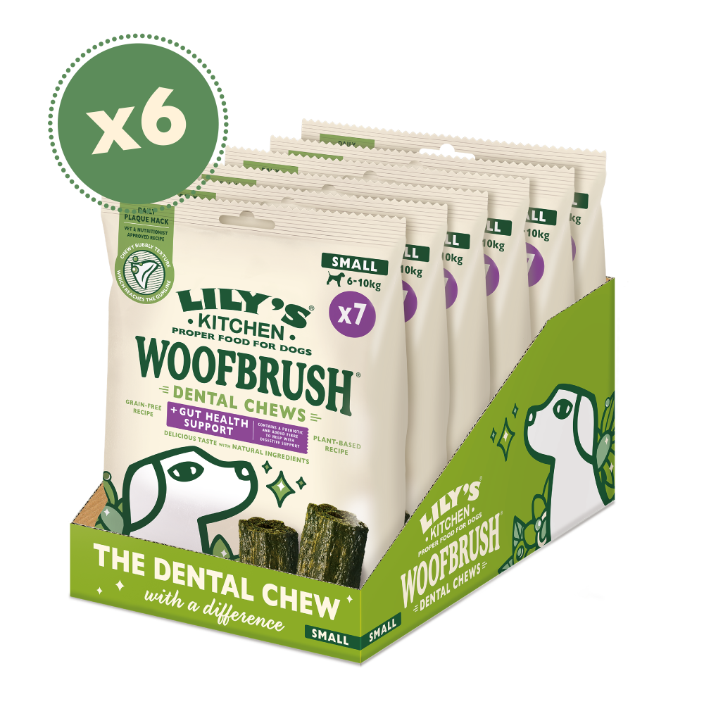 Small Woofbrush Gut Health Dental Chew Multipacks