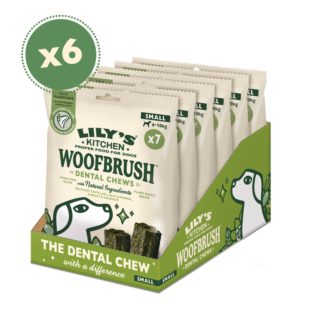 Small Woofbrush Dental Chew Multipacks (6 x 154g)