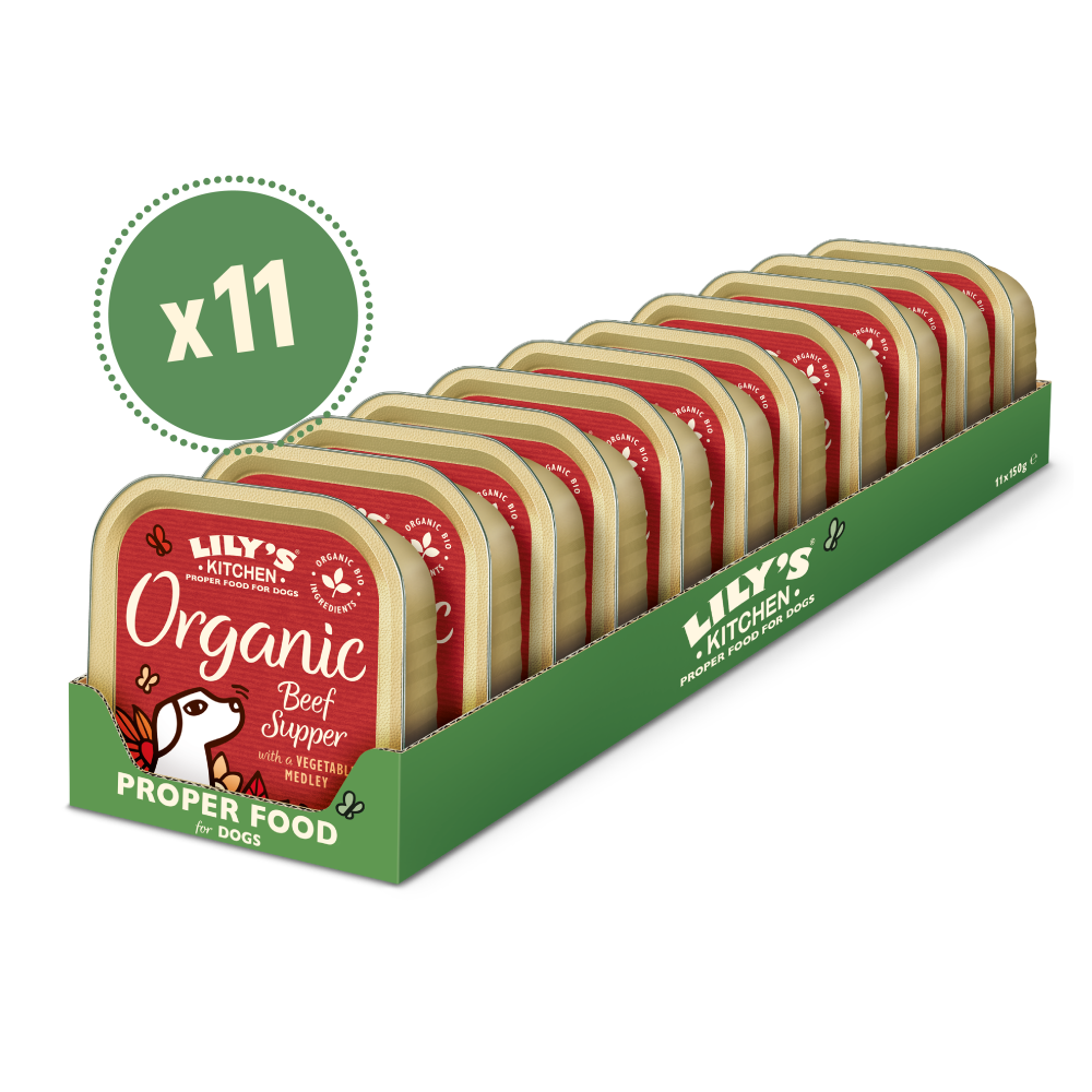 Organic Beef Supper (11 x 150g)