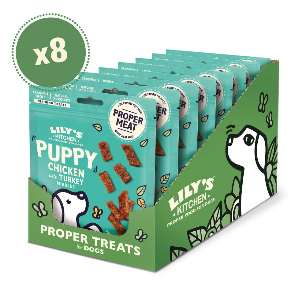 Chicken with Turkey Nibbles Puppy Treats (8 x 70g)