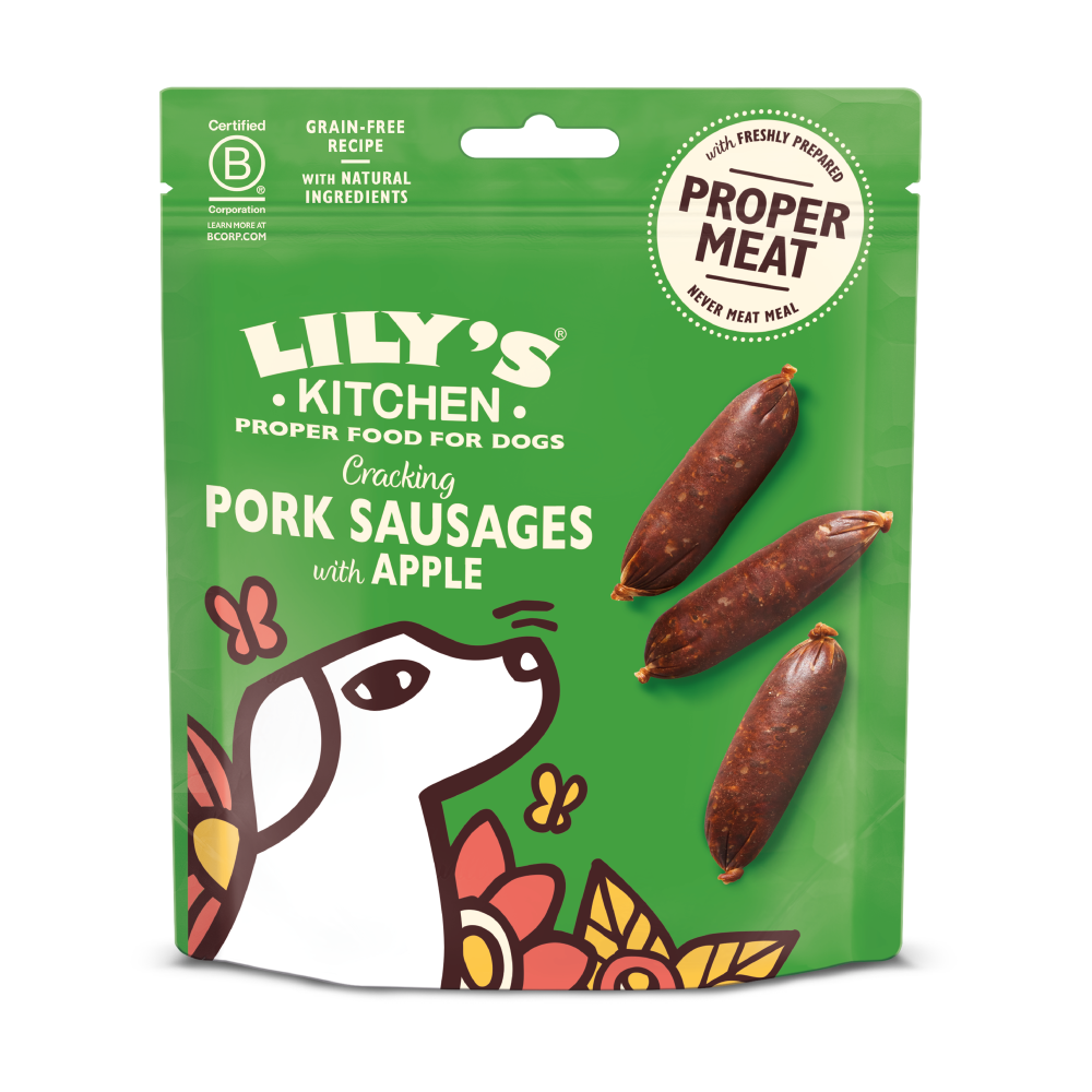 Cracking Pork with Apple Sausages (70g)