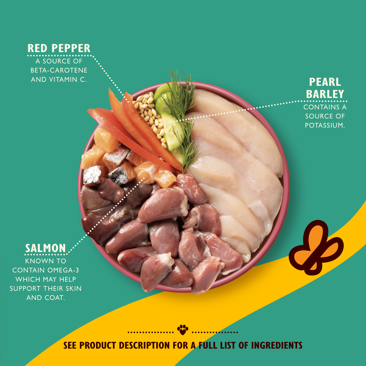 Fresh Recipes Chicken with Salmon (6 x 300g)
