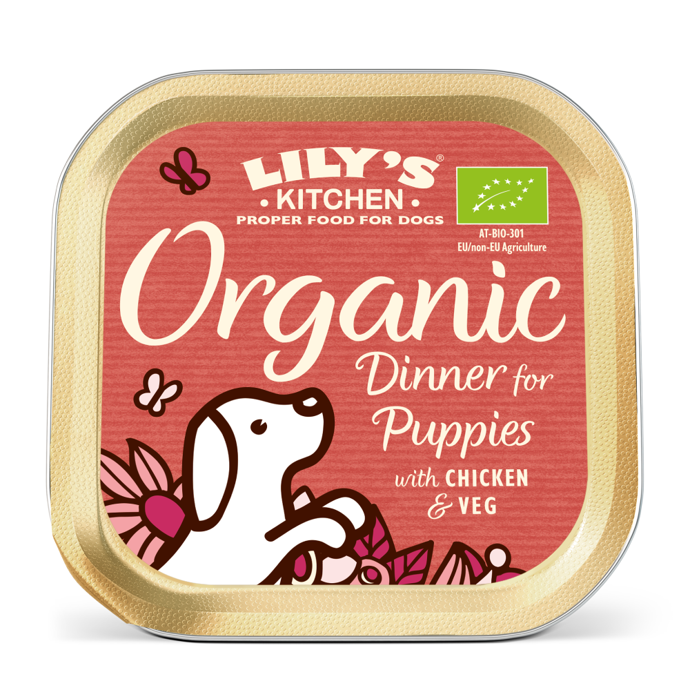 Organic Dinner for Puppies (150g)