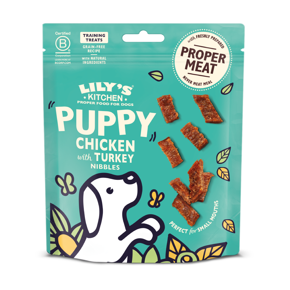 Chicken with Turkey Nibbles Puppy Treats (70g)