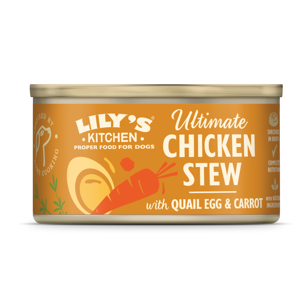 Lily's Kitchen Chicken Stew with Quail Egg & Carrot 85g