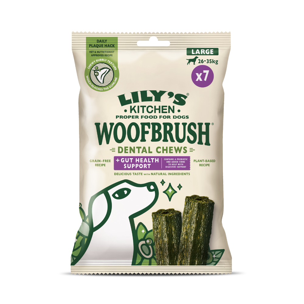 Large Woofbrush Gut Health Dental Chew Multipack (329g)