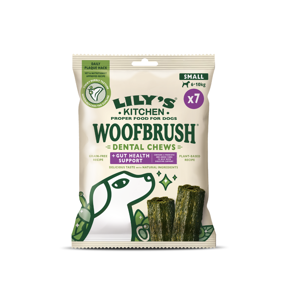 Small Woofbrush Gut Health Dental Chew Multipack