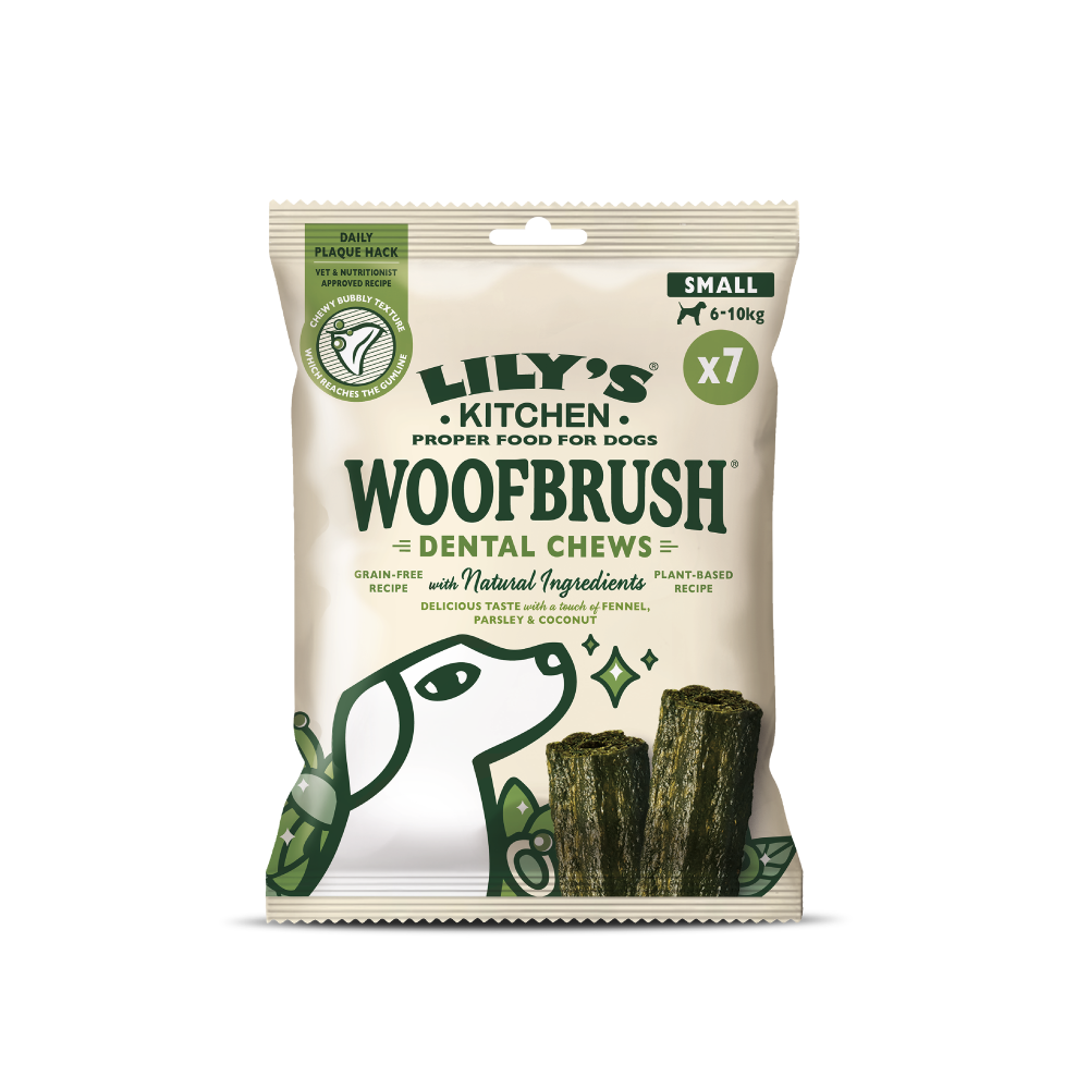 Small Woofbrush Dental Chew Multipack (154g)