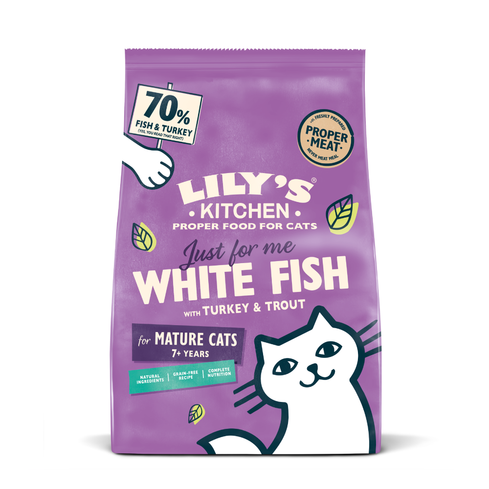 Fish Turkey & Trout Senior Dry Food