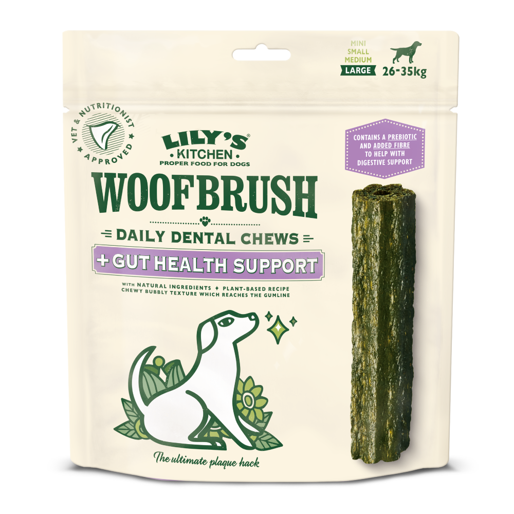 Large Woofbrush Gut Health Dental Chew Multipack (329g)